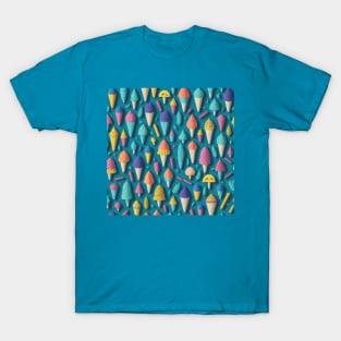 Colorful Ice Cream Patterns T-Shirt